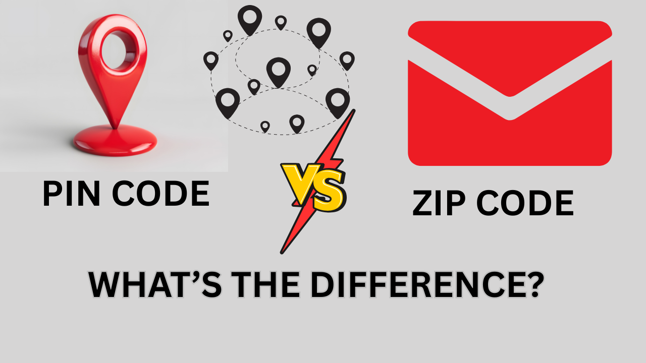 Pincode vs Zip Code: What’s the Difference?